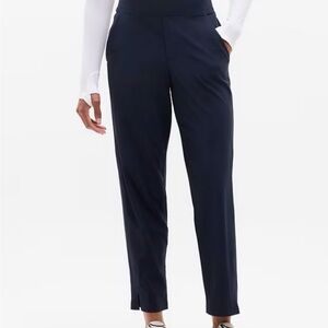 Athleta Brooklyn Mid rise Ankle  Pant Navy 10